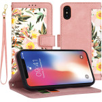 Techsuit - FlipCraft - iPhone X / iPhone XS - Sweetheart Pink