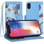 Techsuit - FlipCraft - iPhone X / iPhone XS - Vibrant Blue