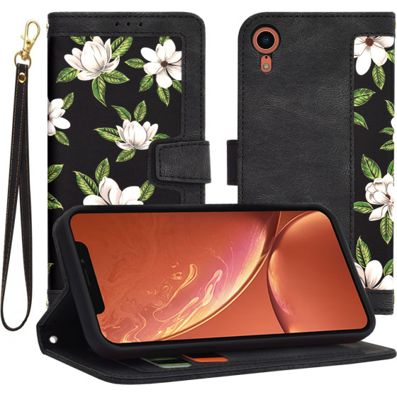 Techsuit - FlipCraft - iPhone XR - Flowers of the Dawn