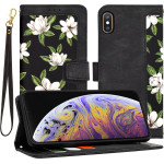 Techsuit - FlipCraft - iPhone XS Max - Flowers of the Dawn