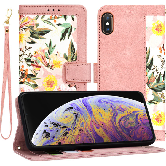 Techsuit - FlipCraft - iPhone XS Max - Sweetheart Pink