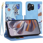 Techsuit - FlipCraft - Motorola Edge 50 Neo / Motorola ThinkPhone 25 - Vibrant Blue