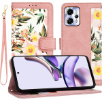 Techsuit - FlipCraft - Motorola Moto G13 / G23 / G53 - Sweetheart Pink