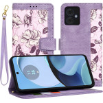 Techsuit - FlipCraft - Motorola Moto G14 - Mysterious Purple