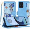 Techsuit - FlipCraft - Motorola Moto G14 - Vibrant Blue
