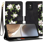 Techsuit - FlipCraft - Motorola Moto G32 - Flowers of the Dawn