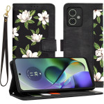 Techsuit - FlipCraft - Motorola Moto G54 Power Edition / G64 - Flowers of the Dawn