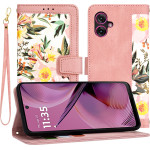 Techsuit - FlipCraft - Motorola Moto G55 - Sweetheart Pink