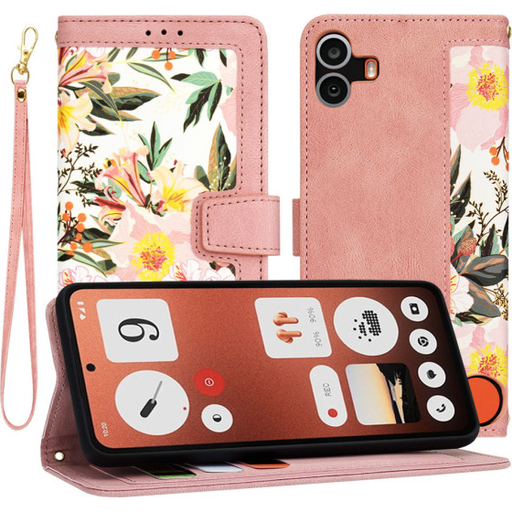 Techsuit - FlipCraft - Nothing CMF Phone 1 - Sweetheart Pink