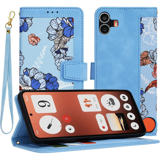 Techsuit - FlipCraft - Nothing CMF Phone 1 - Vibrant Blue
