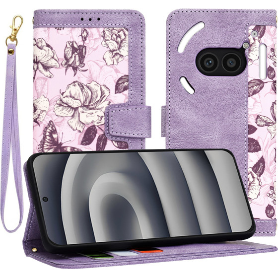 Techsuit - FlipCraft - Nothing Phone (2a) / (2a) Plus - Mysterious Purple