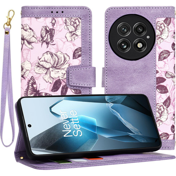 Techsuit - FlipCraft - OnePlus 13 - Mysterious Purple