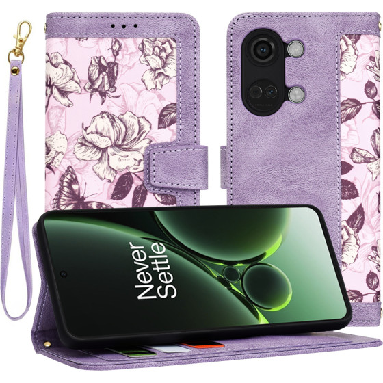 Techsuit - FlipCraft - OnePlus Nord 3 - Mysterious Purple