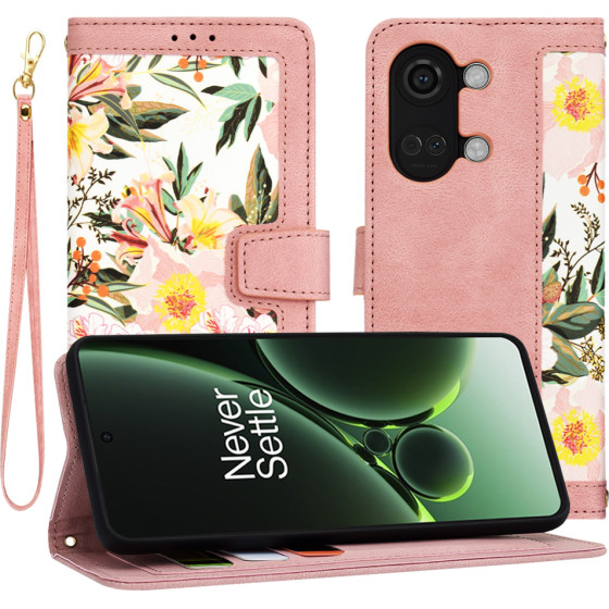 Techsuit - FlipCraft - OnePlus Nord 3 - Sweetheart Pink