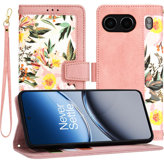 Techsuit - FlipCraft - OnePlus Nord 4 - Sweetheart Pink
