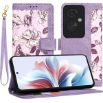 Techsuit - FlipCraft - Oppo Reno11 F - Mysterious Purple