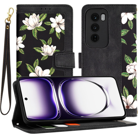 Techsuit - FlipCraft - Oppo Reno12 - Flowers of the Dawn