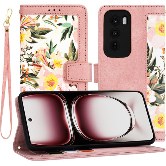 Techsuit - FlipCraft - Oppo Reno12 Pro - Sweetheart Pink