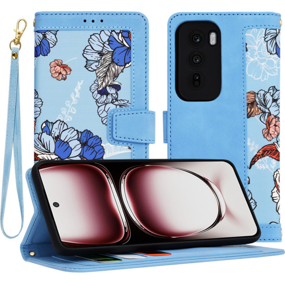 Techsuit - FlipCraft - Oppo Reno12 Pro - Vibrant Blue