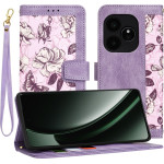 Techsuit - FlipCraft - Realme GT 6 / GT 6T - Mysterious Purple