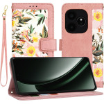 Techsuit - FlipCraft - Realme GT 6 / GT 6T - Sweetheart Pink