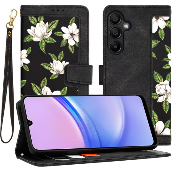 Techsuit - FlipCraft - Samsung Galaxy A15 4G / A15 5G - Flowers of the Dawn