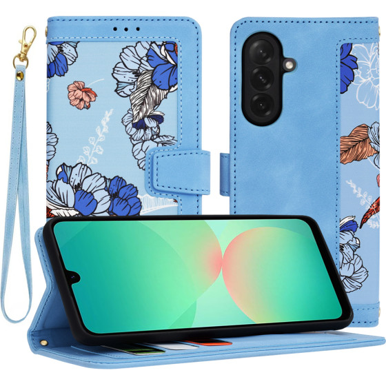 Techsuit - FlipCraft - Samsung Galaxy A26 5G - Vibrant Blue