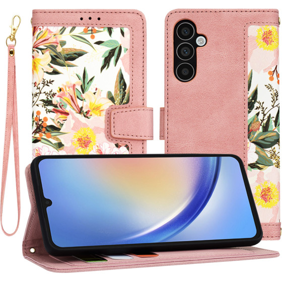 Techsuit - FlipCraft - Samsung Galaxy A34 5G - Sweetheart Pink