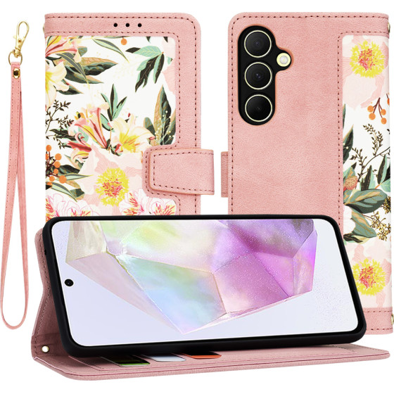 Techsuit - FlipCraft - Samsung Galaxy A35 5G - Sweetheart Pink