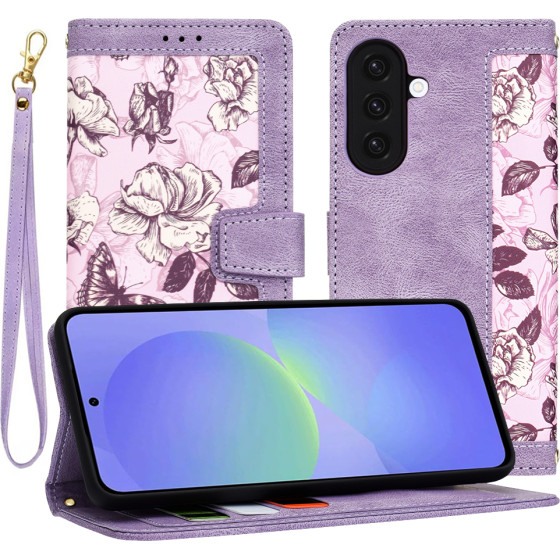 Techsuit - FlipCraft - Samsung Galaxy A36 5G - Mysterious Purple