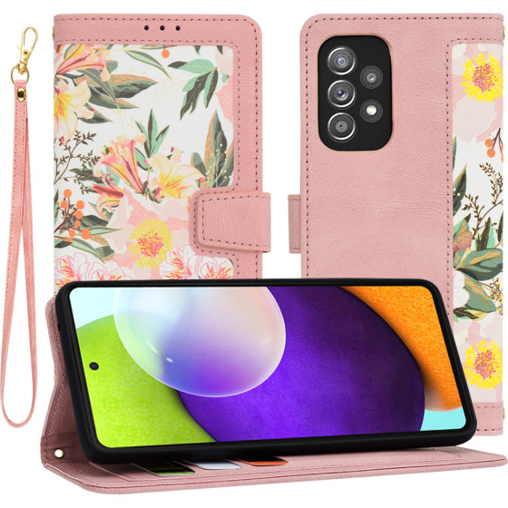 Techsuit - FlipCraft - Samsung Galaxy A52 4G / A52 5G / A52s 5G - Sweetheart Pink