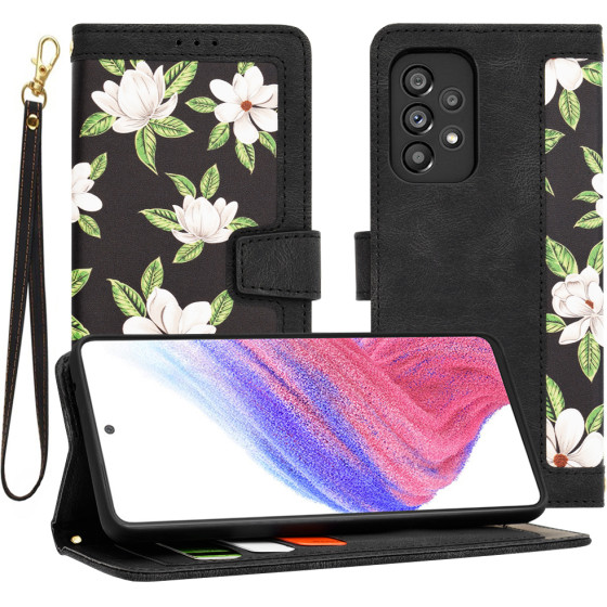 Techsuit - FlipCraft - Samsung Galaxy A53 5G - Flowers of the Dawn