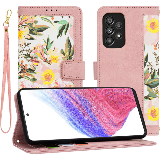 Techsuit - FlipCraft - Samsung Galaxy A53 5G - Sweetheart Pink
