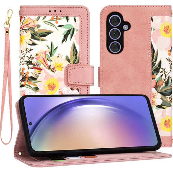 Techsuit - FlipCraft - Samsung Galaxy A54 - Sweetheart Pink