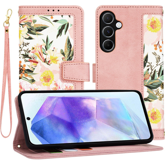 Techsuit - FlipCraft - Samsung Galaxy A55 5G - Sweetheart Pink