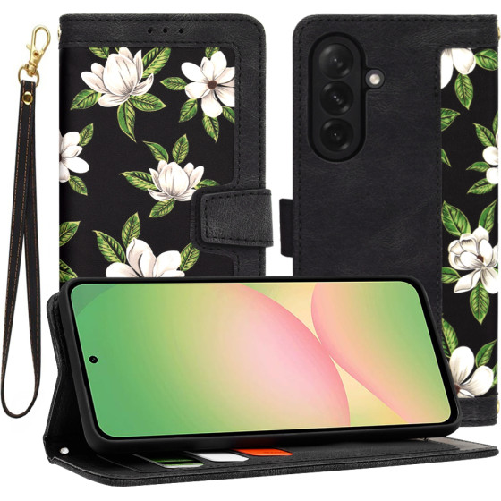 Techsuit - FlipCraft - Samsung Galaxy A56 5G - Flowers of the Dawn