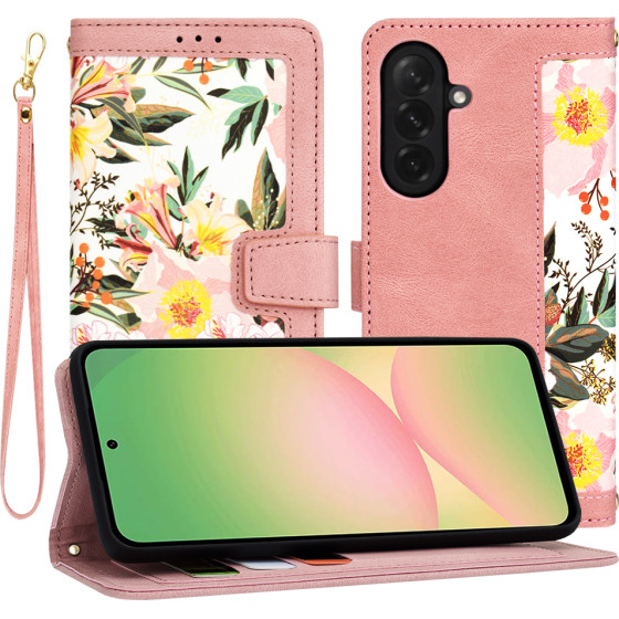 Techsuit - FlipCraft - Samsung Galaxy A56 5G - Sweetheart Pink