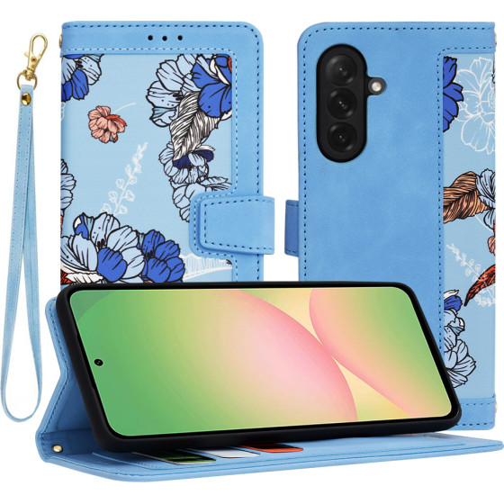 Techsuit - FlipCraft - Samsung Galaxy A56 5G - Vibrant Blue