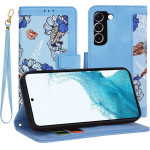 Techsuit - FlipCraft - Samsung Galaxy S22 5G - Vibrant Blue
