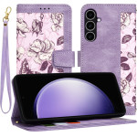 Techsuit - FlipCraft - Samsung Galaxy S23 FE - Mysterious Purple