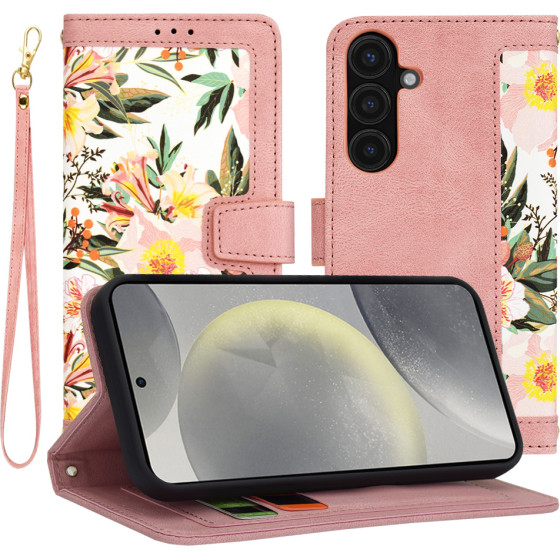 Techsuit - FlipCraft - Samsung Galaxy S24 - Sweetheart Pink