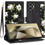 Techsuit - FlipCraft - Samsung Galaxy S24 Ultra - Flowers of the Dawn