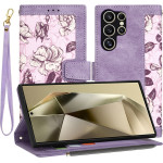Techsuit - FlipCraft - Samsung Galaxy S24 Ultra - Mysterious Purple