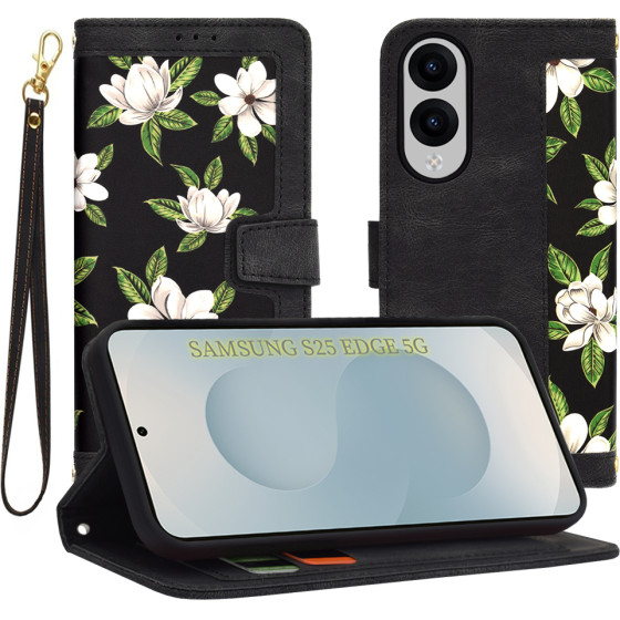 Techsuit - FlipCraft - Samsung Galaxy S25 Edge - Flowers of the Dawn