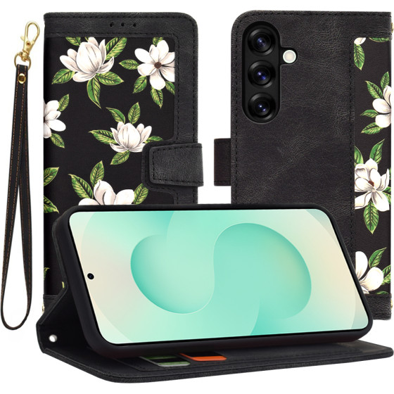 Techsuit - FlipCraft - Samsung Galaxy S25 Plus - Flowers of the Dawn