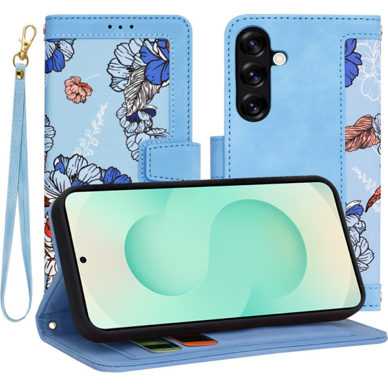 Techsuit - FlipCraft - Samsung Galaxy S25 Plus - Vibrant Blue