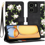 Techsuit - FlipCraft - Xiaomi Redmi 13C 4G / Poco C65 - Flowers of the Dawn
