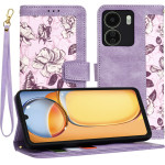 Techsuit - FlipCraft - Xiaomi Redmi 13C 4G / Poco C65 - Mysterious Purple