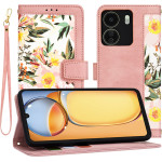 Techsuit - FlipCraft - Xiaomi Redmi 13C 4G / Poco C65 - Sweetheart Pink