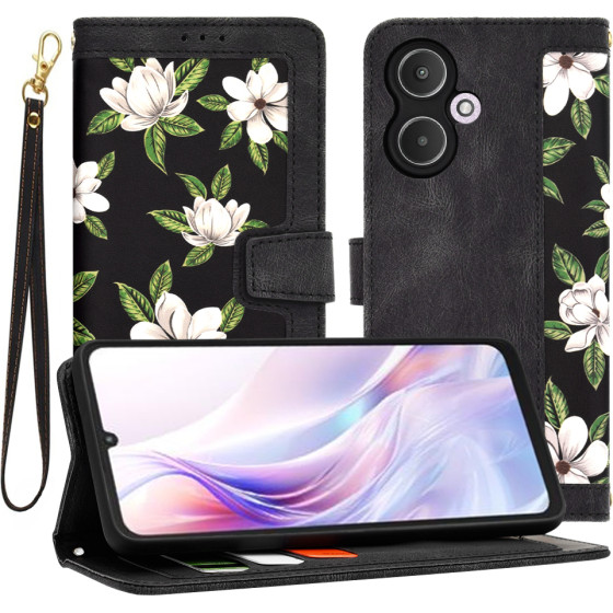 Techsuit - FlipCraft - Xiaomi Redmi 13C 5G - Flowers of the Dawn
